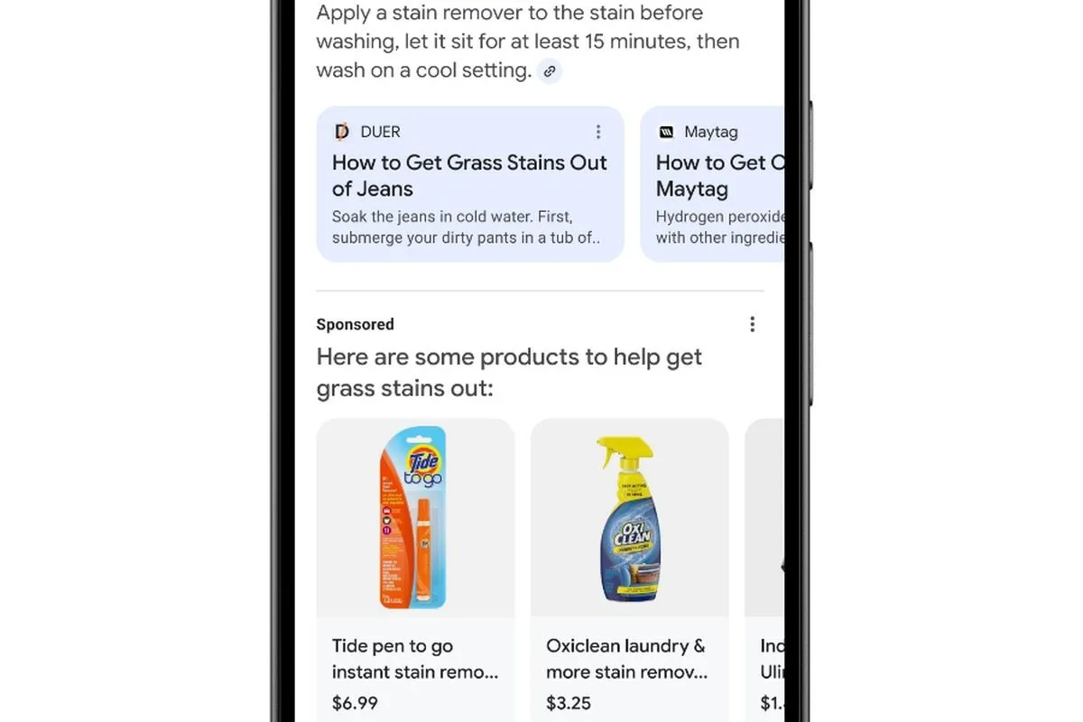 Google’ın yapay zeka arama özetlerinde reklam gösterimi resmen başladı
