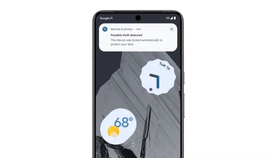 hırsızlık tespiti kilidi android
