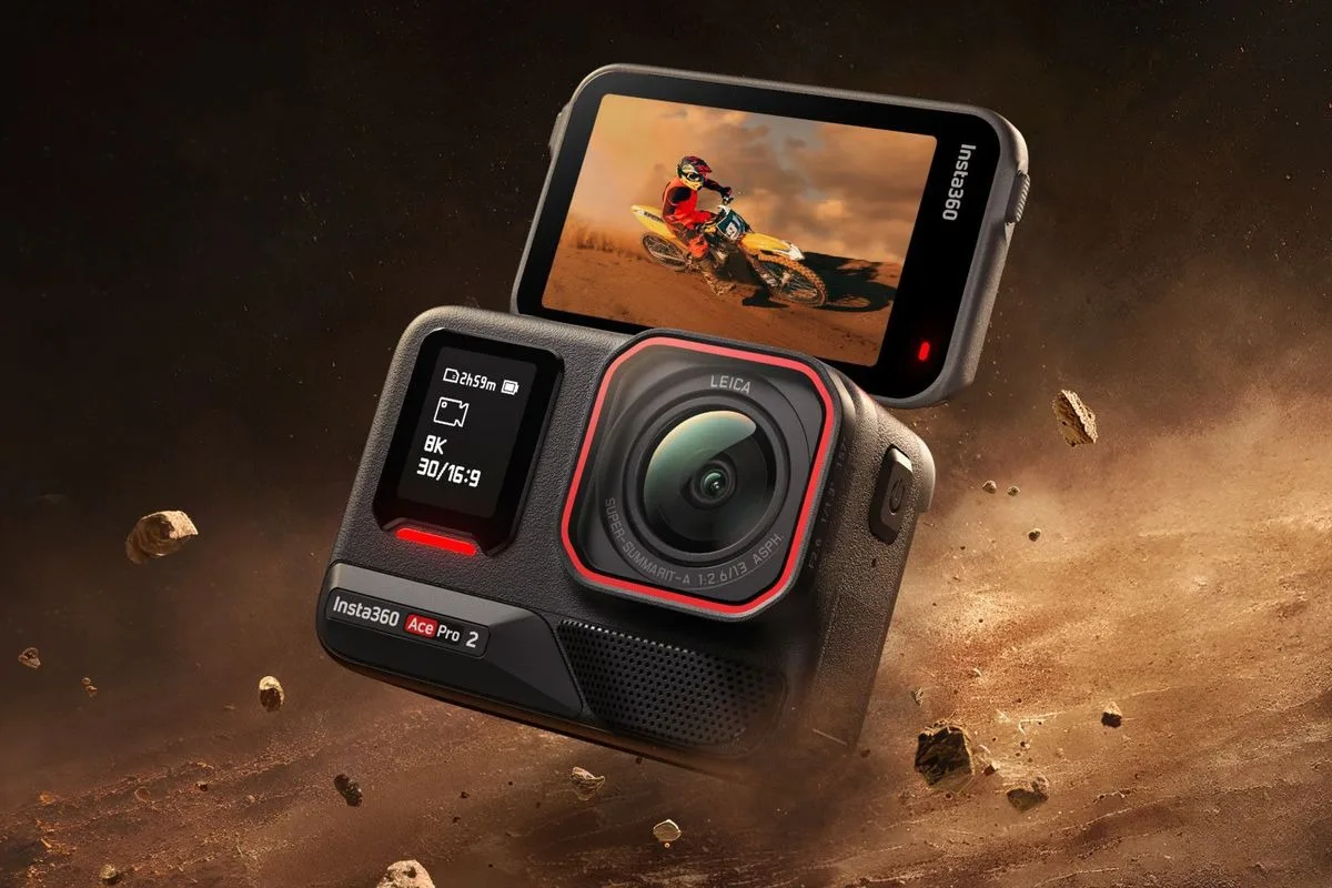 Insta360, yeni Ace Pro 2 aksiyon kamerasını tanıttı: Daha büyük ekran ve geliştirilmiş 8K video özellikleri