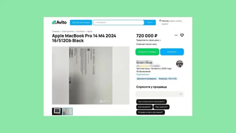 Henüz tanıtılmamış M4 MacBook Pro Rusya’da yüksek fiyatla satışa sunuldu