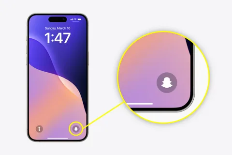 iPhone kilit ekranından Snapchat kamerasına hızlı erişim artık mümkün