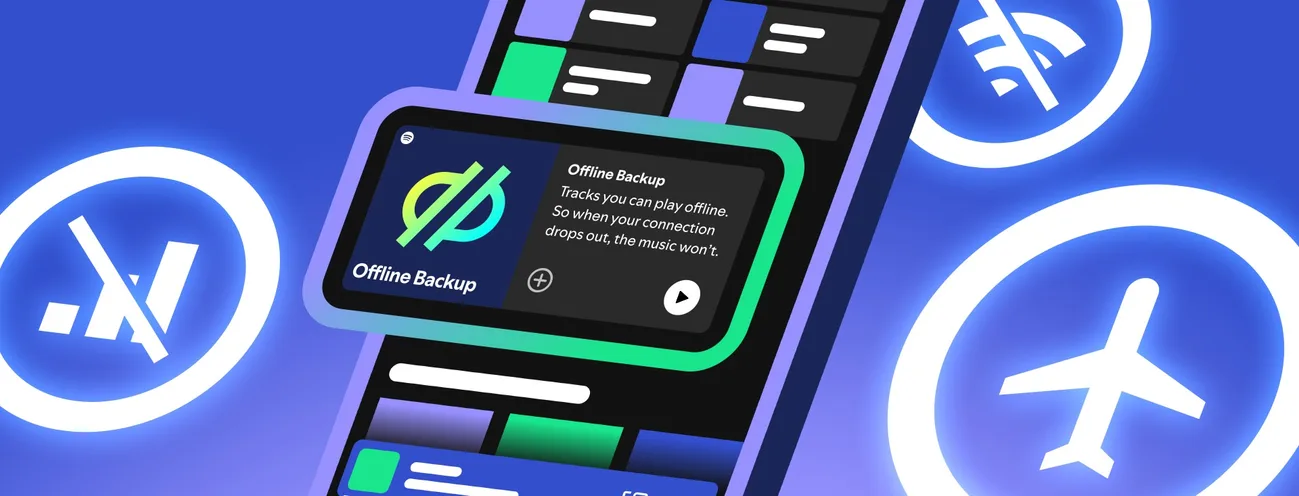 Spotify uçak modu için otomatik çalma listesi oluşturuyor