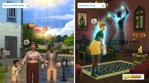 the sims 4 life & death