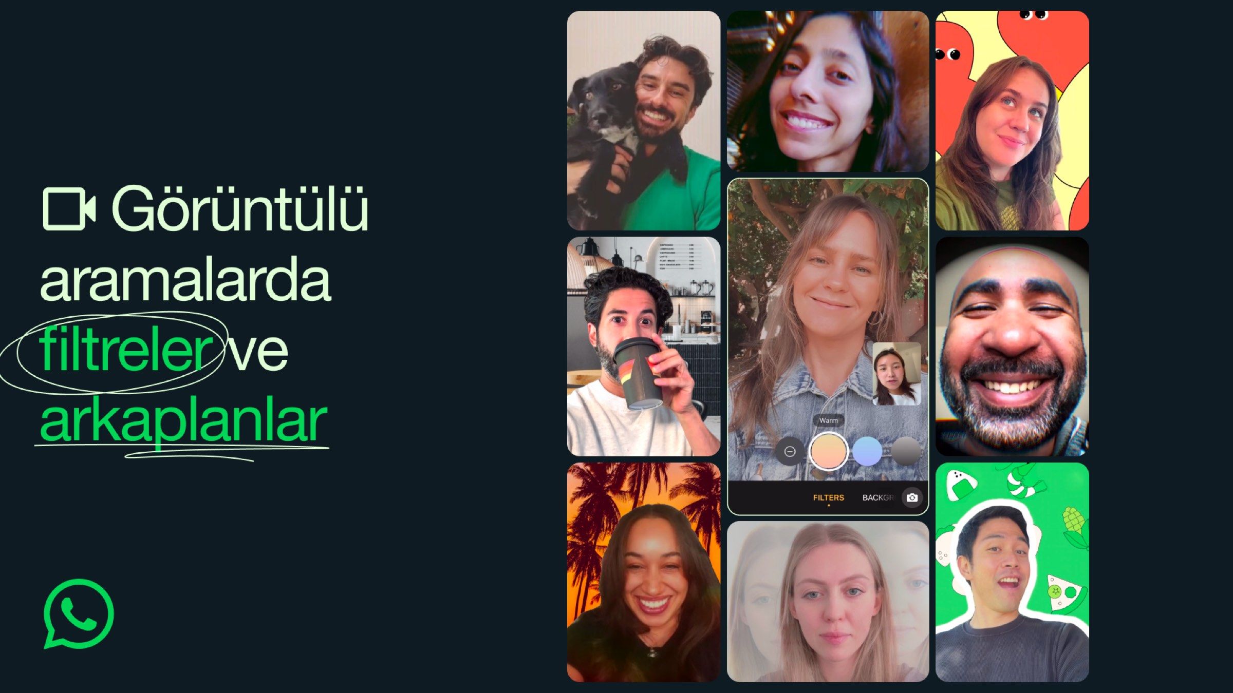 whatsapp görüntülü görüşmeler