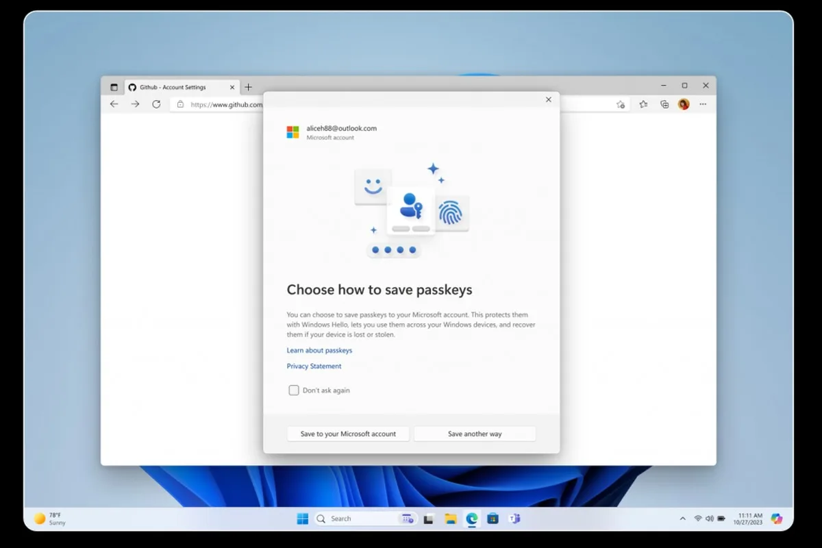 Windows 11’de geçiş anahtarı tasarımı yenileniyor: Bulut senkronizasyonu ve 1Password entegrasyonu