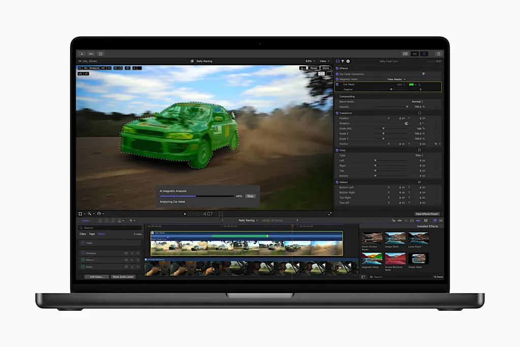 Apple Final Cut Pro 11’e yapay zekâ destekli güncellemeler getirdi