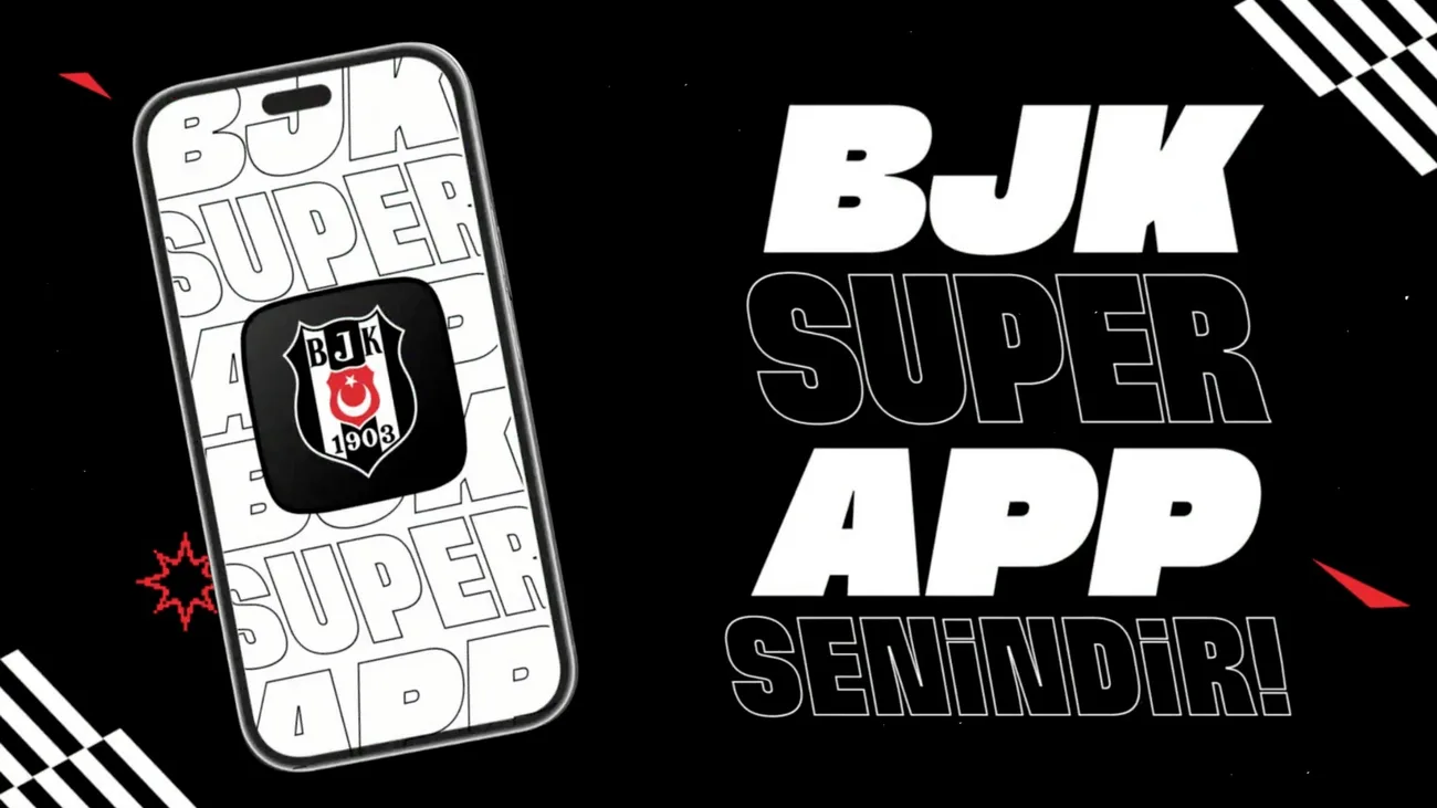 Beşiktaş, “BJK SuperApp” ile taraftarlara yeni bir dijital deneyim sunuyor