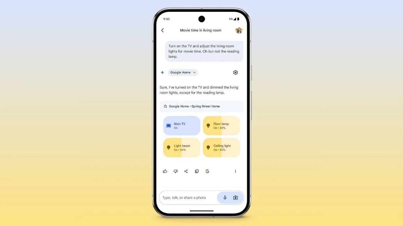 Google Home, Gemini ile akıllı ev kontrolünü yeniden şekillendiriyor