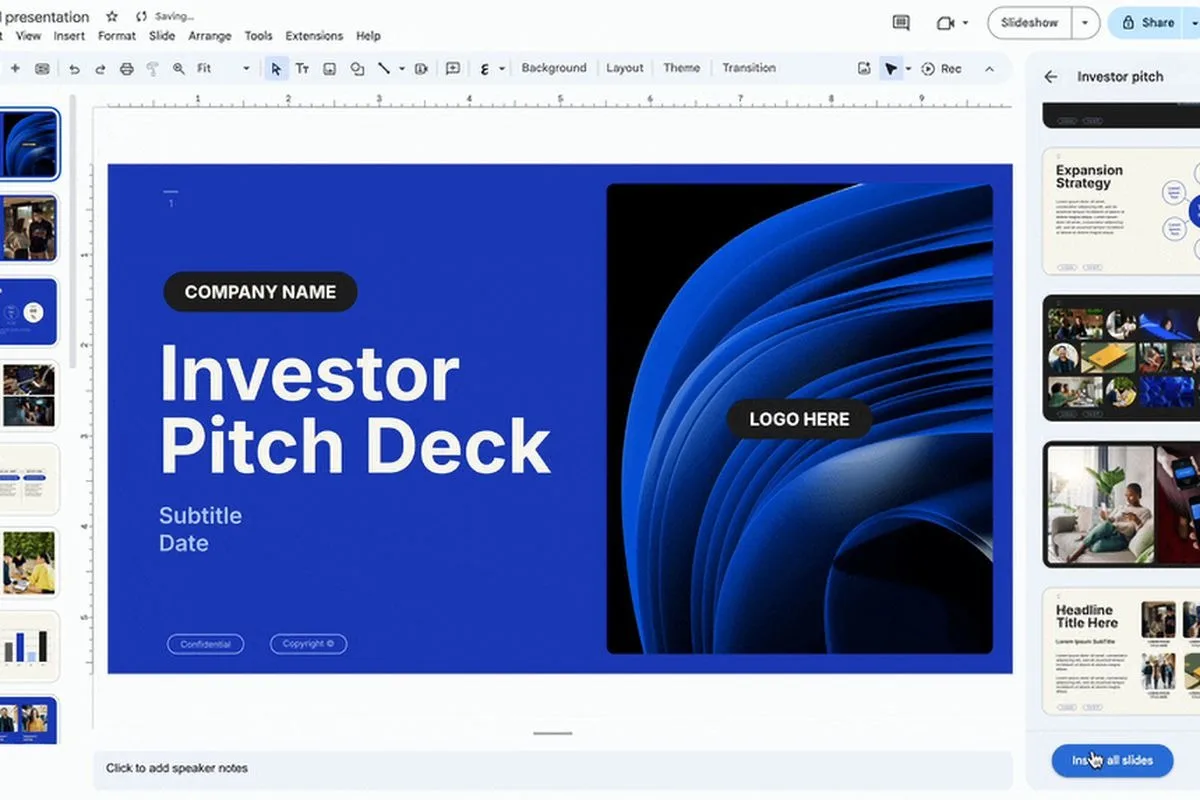 Google Slaytlar, yeni profesyonel sunum şablonları ile kullanıcı deneyimini geliştiriyor