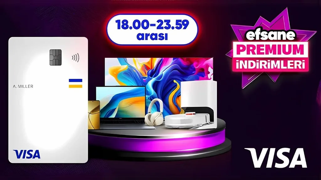 Hepsiburada’da Visa tüm indirimlere ek 2.000 TL indirim fırsatı (14 Kasım 2024)