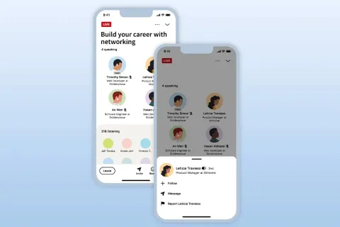 LinkedIn, sesli etkinlik özelliğini kapatıyor