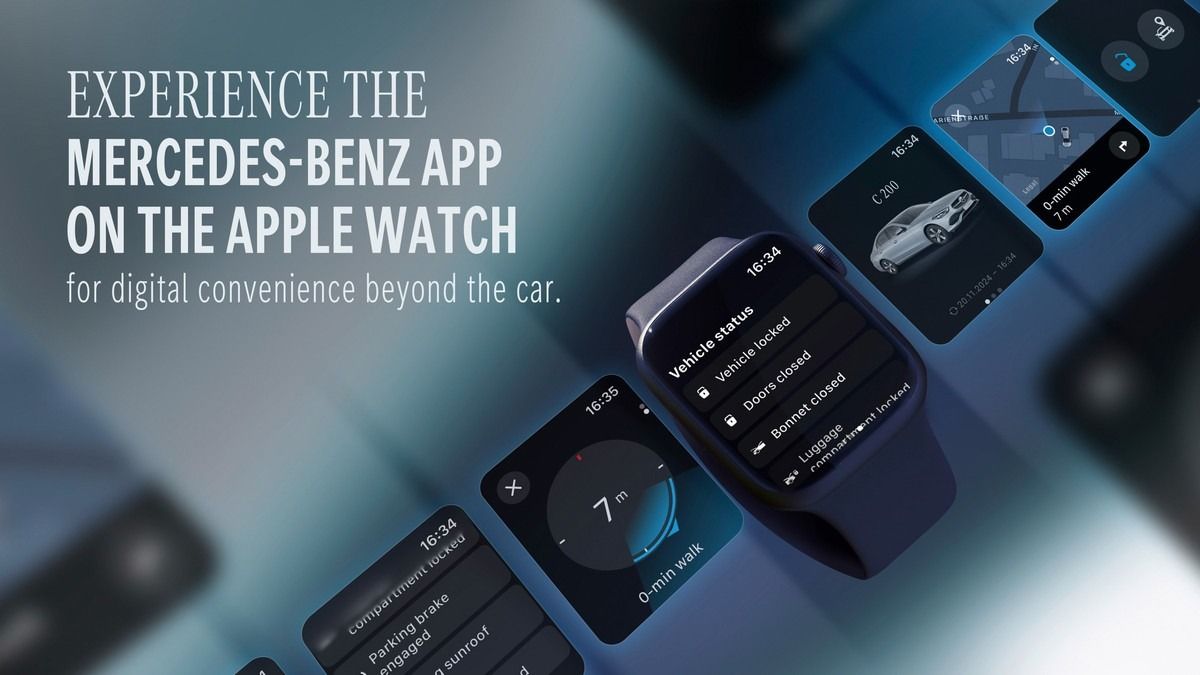 mercedes apple watch