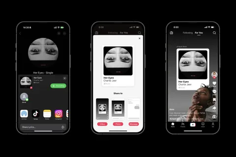 Spotify ve Apple Music’ten TikTok için doğrudan müzik paylaşımı dönemi başladı