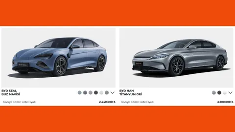 BYD, Seal ve Han modellerinin Türkiye satış fiyatlarını duyurdu