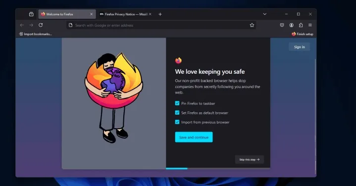 Firefox’tan varsayılan tarayıcı seçimini kolaylaştıran yeni adım
