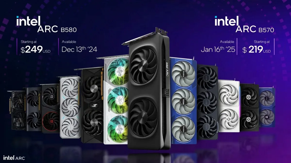 Intel yeni Battlemage mimarisini kullanan ilk GPU’larını tanıttı