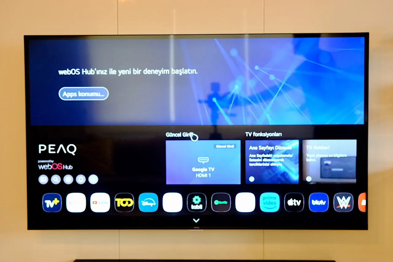 PEAQ PQ55FMN25 Smart TV İncelemesi
