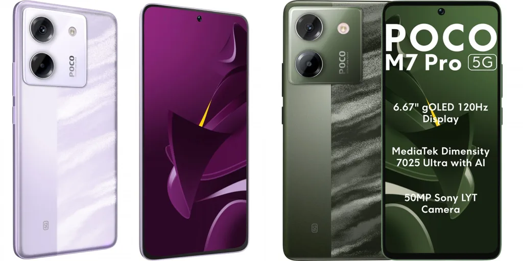 Poco M7 Pro 5G ve Poco C75 5G resmen gözler önüne çıktı