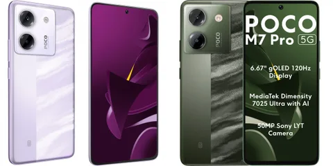 Poco M7 Pro 5G ve Poco C75 5G resmen gözler önüne çıktı