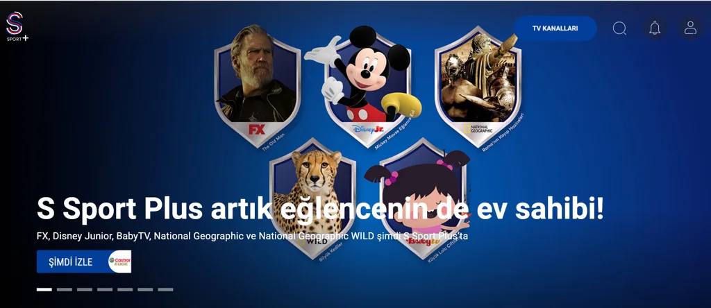 The Walt Disney Company ve S Sport Plus iş birliğiyle yeni kanallar yayında