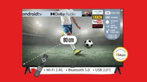 TCL 32S5400A televizyon, 6 Aralık 2024 günü BİM kampanyasıyla alıcılarını bekliyor