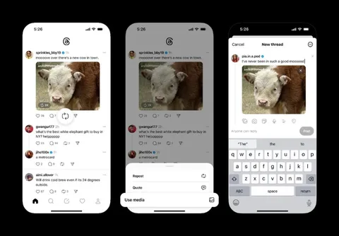 Threads “Medya Kullan” özelliğiyle içerik hırsızlığına karşı çözüm getiriyor