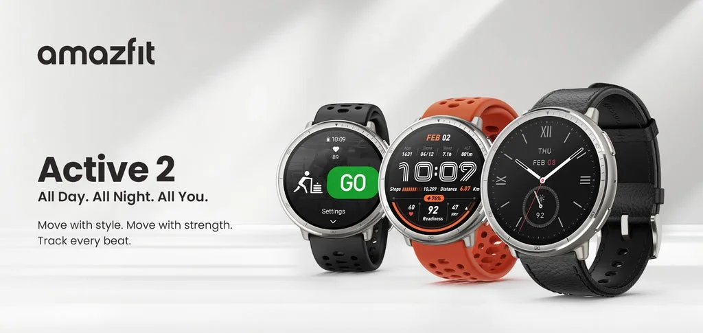 Amazfit Active 2 akıllı saat gelişmiş özellikleri uygun fiyatla sunuyor