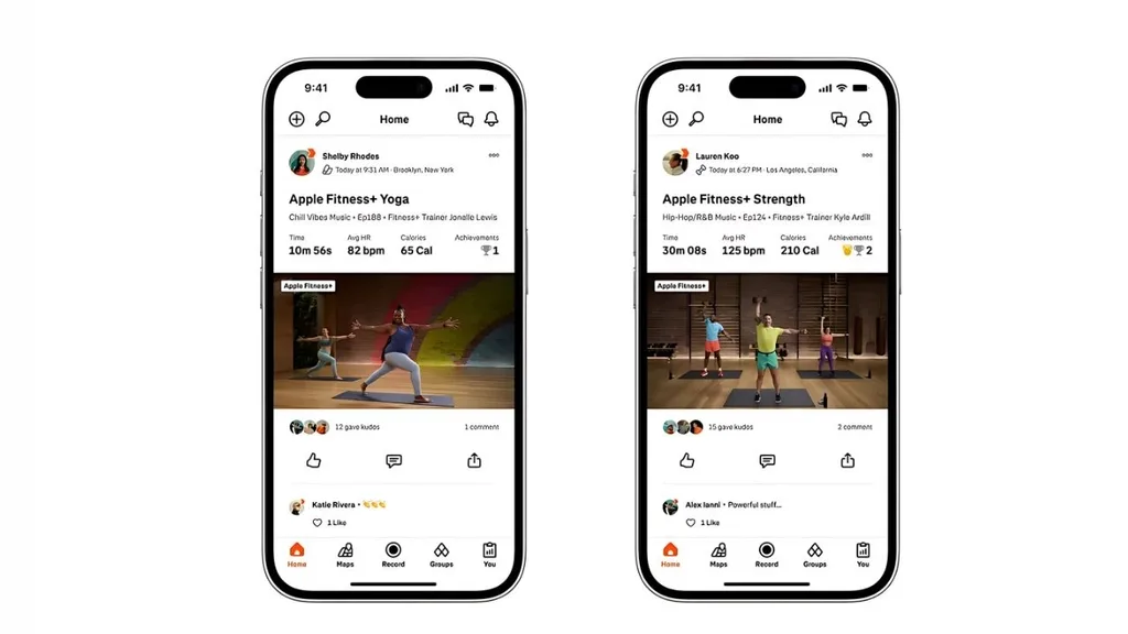 Apple Fitness Plus ve Strava güçlerini birleştiriyor