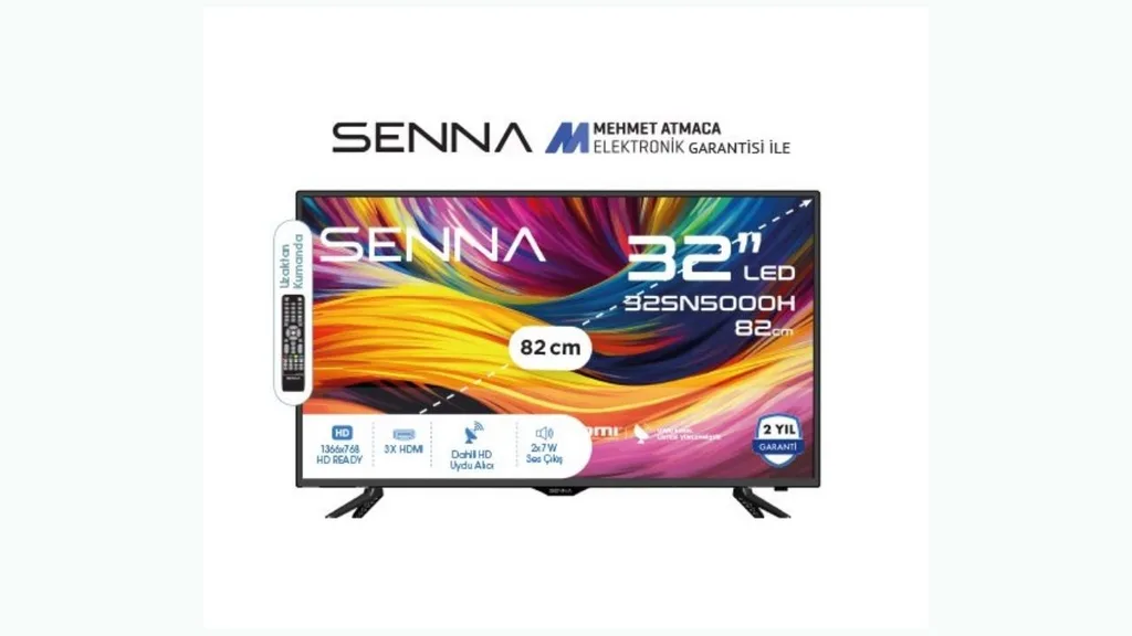 İkinci odaya TV isteyenler için BİM’de 31 Ocak 2025 günü SENNA 32SN5000H satışa çıkıyor