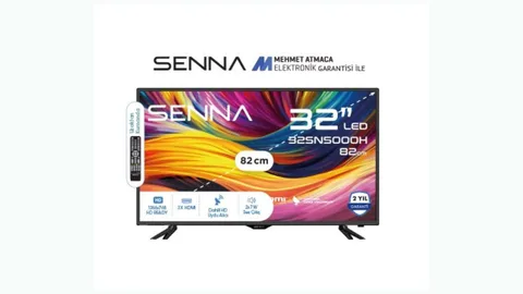 İkinci odaya TV isteyenler için BİM’de 31 Ocak 2025 günü SENNA 32SN5000H satışa çıkıyor