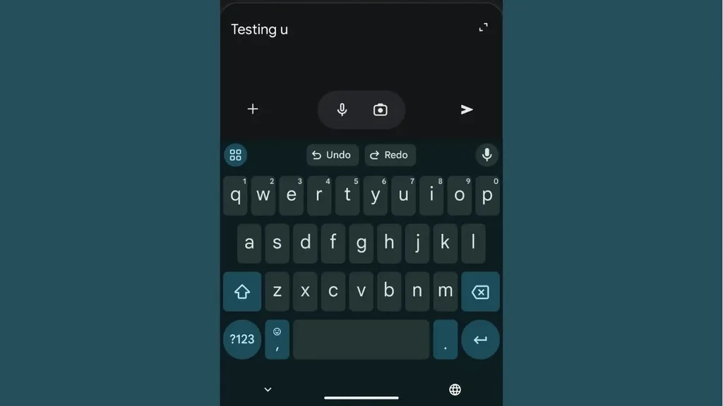 Gboard beta sürümüne Geri Al özelliği geldi