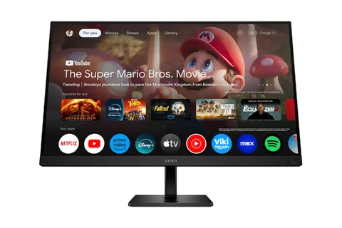 HP’nin Google TV entegre edilmiş oyun monitörü: Omen 32x