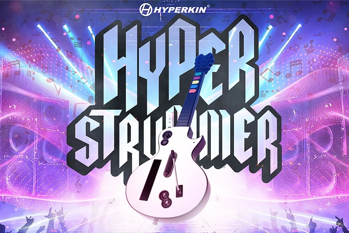 Hyper Strummer: Nintendo Wii için yeni Guitar Hero kontrol cihazı
