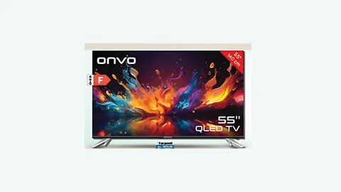 Onvo 55″ Frameless Ultra HD QLED TV, 30 Ocak’ta A101 mağazalarında satışa çıkacak
