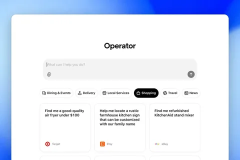 OpenAI, Operator ile internet üzerinde görevleri otomatikleştiriyor