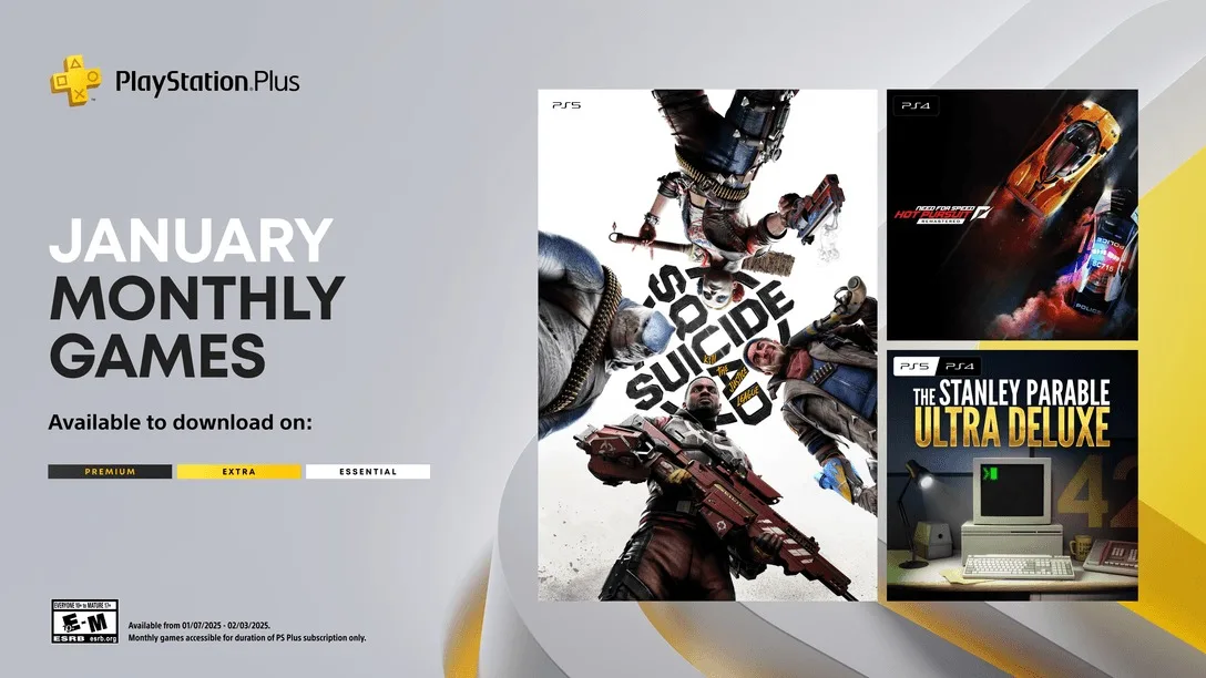 PlayStation Plus Ocak 2025 oyunları açıklandı: The Stanley Parable ve daha fazlası