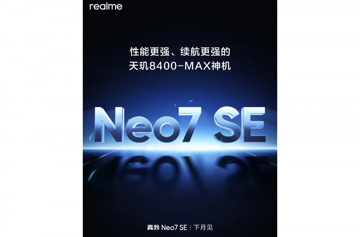 Realme Neo 7 SE’nin özelliklerini doğrulamaya devam ediyor
