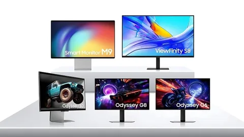 Samsung CES 2025’te yeni monitörlerini sergiledi