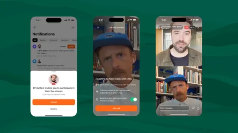 Substack canlı video özelliğini tüm yayıncılarına açtı