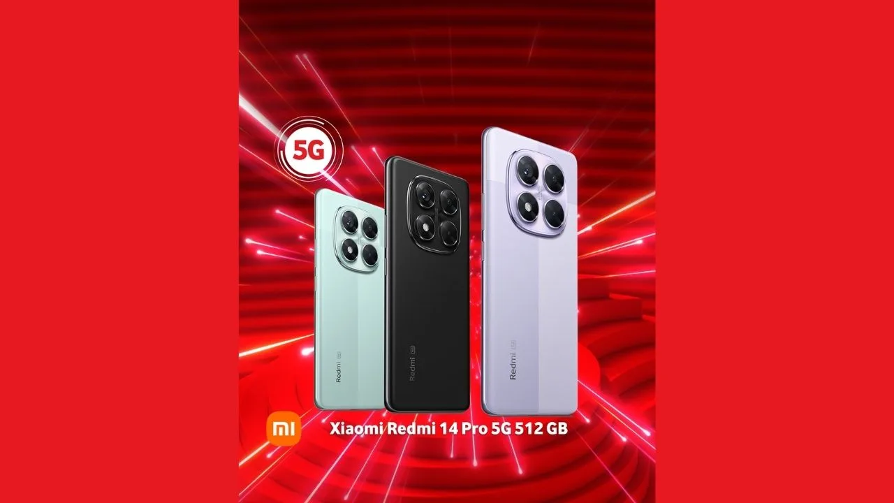 Xiaomi’nin 5G’li Redmi Note Pro 14’ü Vodafone FLEX’e özel olarak geliyor