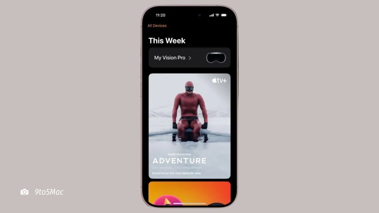 apple vision pro iphone