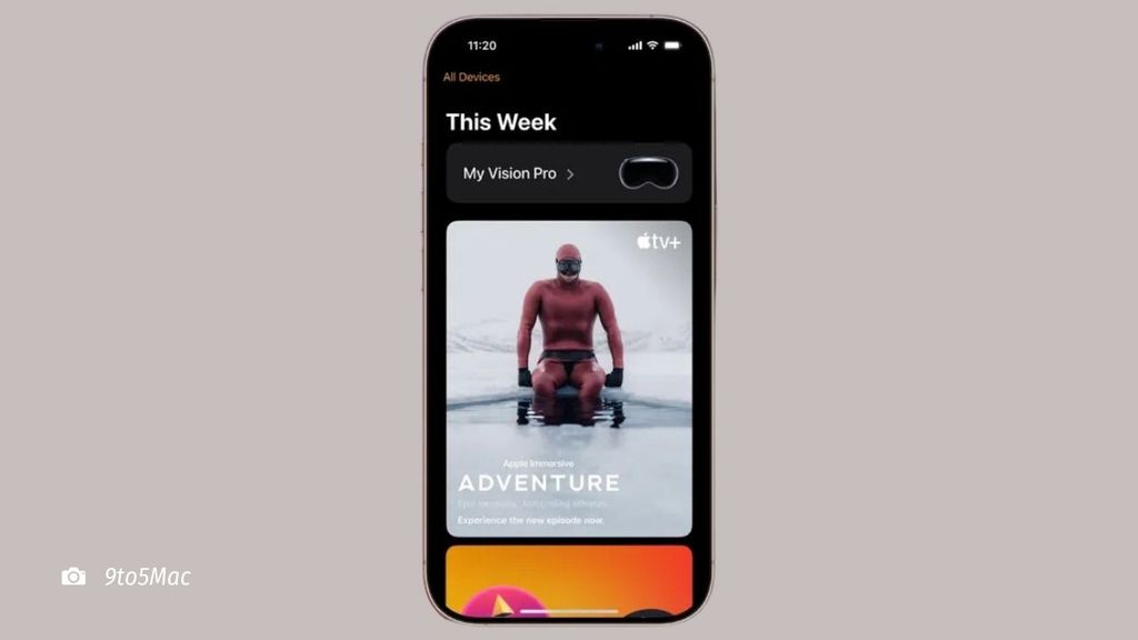 apple vision pro iphone