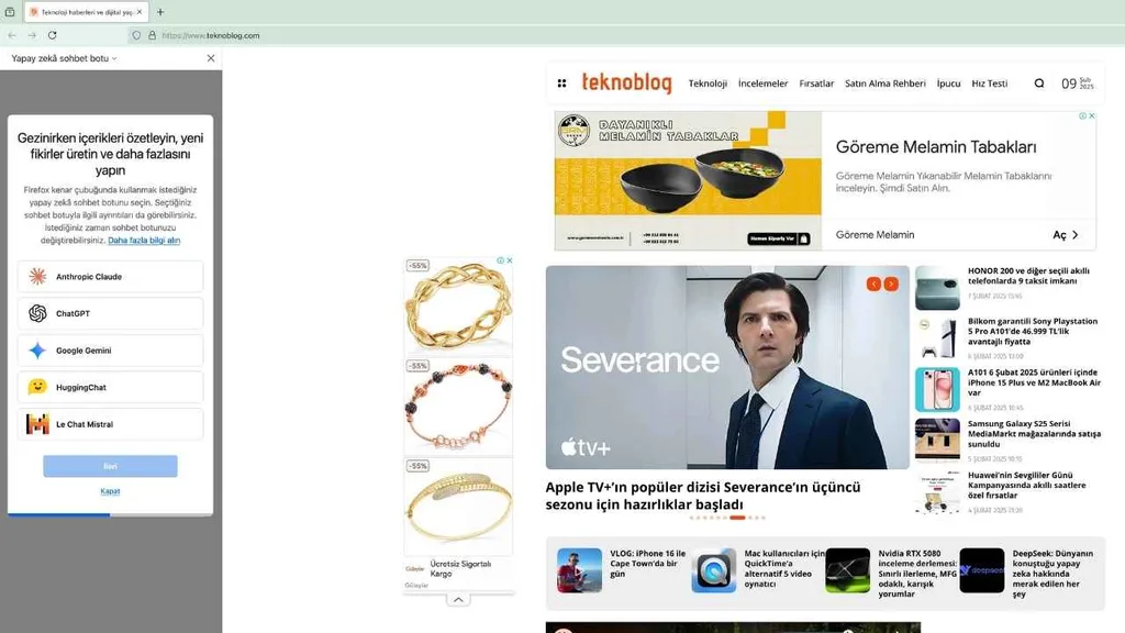 Firefox, yapay zekâ ile tarayıcı deneyimini ileri taşıyor