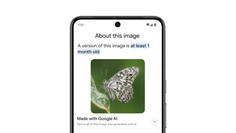 Google Magic Editor ile düzenlenen fotoğraflara dijital filigran ekliyor