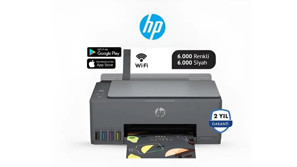 HP Tanklı Yazıcı 58144804A, 21 Şubat Cuma günü BİM raflarında