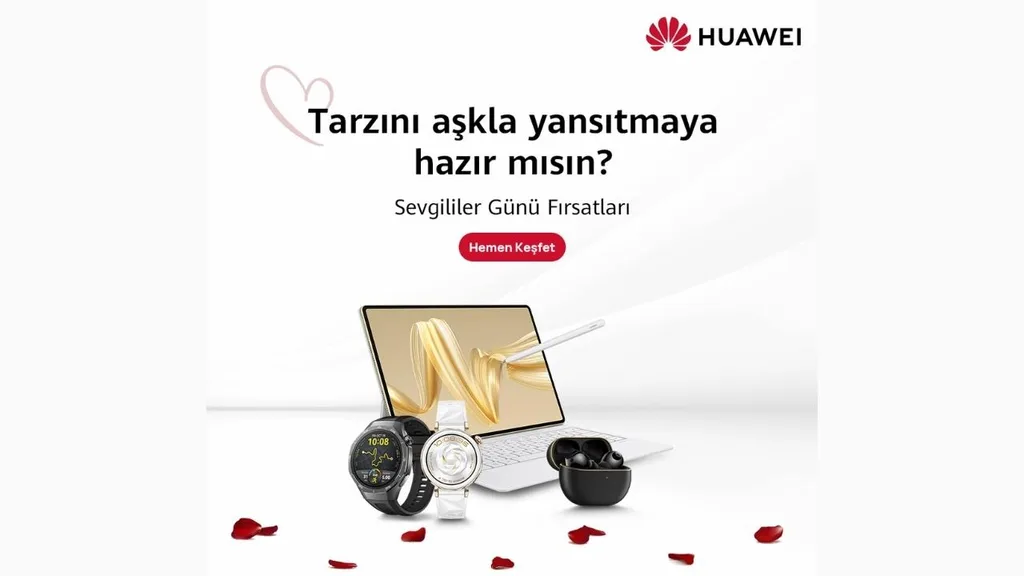 Huawei’nin Sevgililer Günü Kampanyasında akıllı saatlere özel fırsatlar