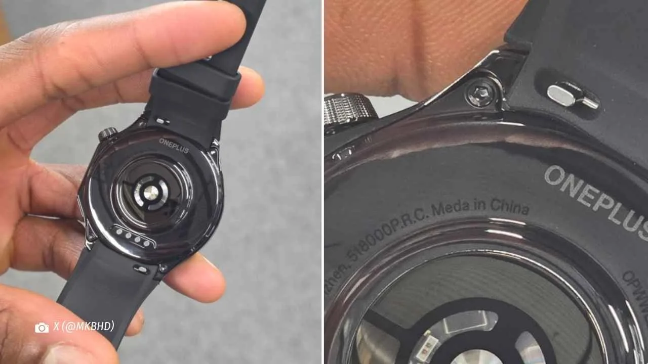 OnePlus Watch 3’ün arka panelindeki yazım hatası gündem oldu