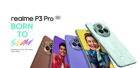 Realme P3 Pro 5G tanıtıldı: 120 Hz ekran, 6000 mAh pil