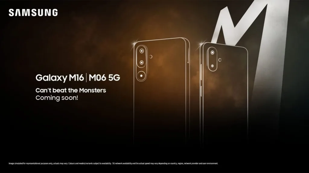 Samsung Galaxy M06 ve M16’nın tasarımı ve kamera düzeni ortaya çıktı