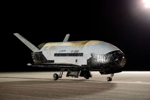 ABD Uzay Kuvvetleri, X-37B uzay uçağının çektiği Dünya fotoğrafını paylaştı